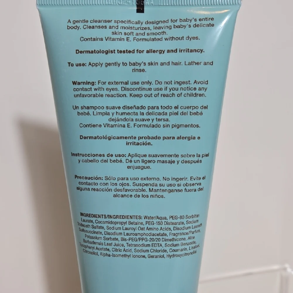 JAFRA Tender Moments Cleansing Baby Hair and Body Wash 6.7 Oz - Picture 3 of 4